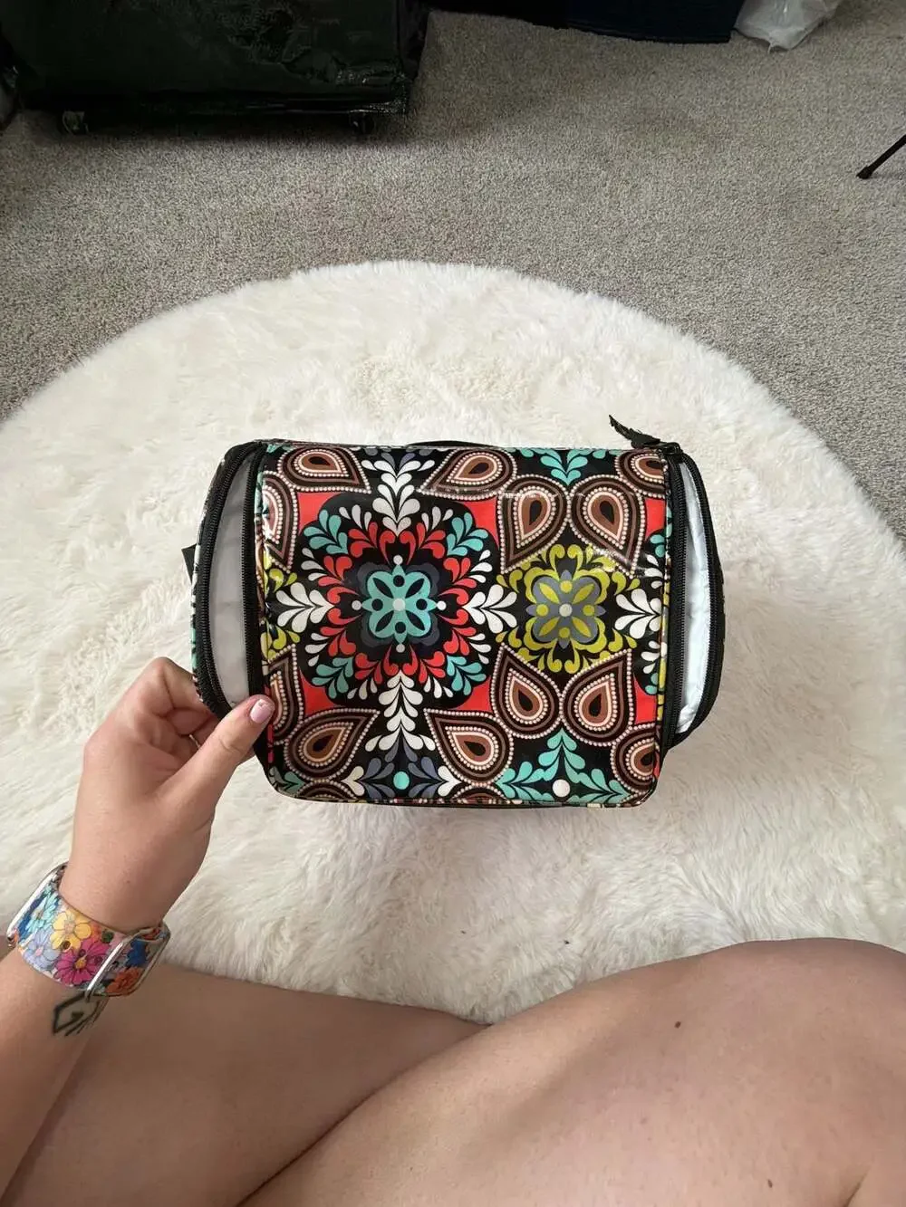 Vera Bradley Lunch Bag Sierra Pattern